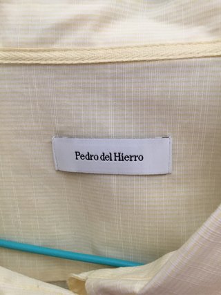 Camisa Pedro del Hierro Amarilla Talla XXXL