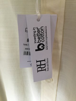 Camisa Pedro del Hierro Amarilla Talla XXXL