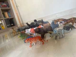 Lote animales de juguete/plastico