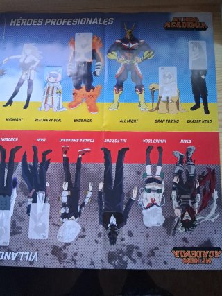 Álbum de pegatinas My Hero Academia
