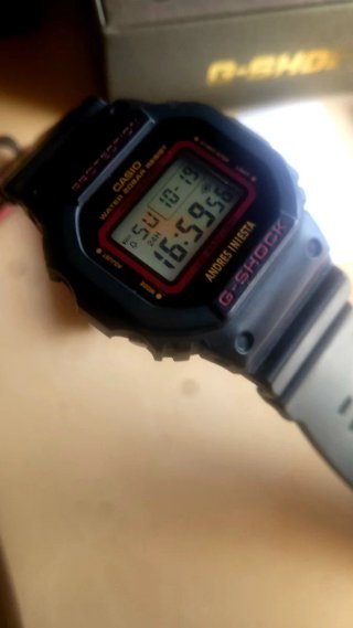 Casio G-Shock DW5600AI Andrés Iniesta