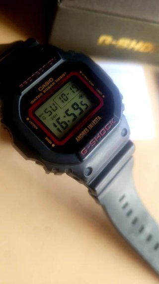 Casio G-Shock DW5600AI Andrés Iniesta