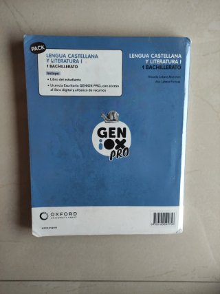 Lengua castellana y literatura I. Libro del est...