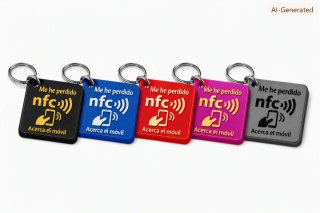 Llavero NFC inteligente – Seguridad inmediata