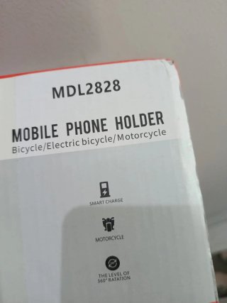 Soporte Móvil Moto Cargador Inalámbrico