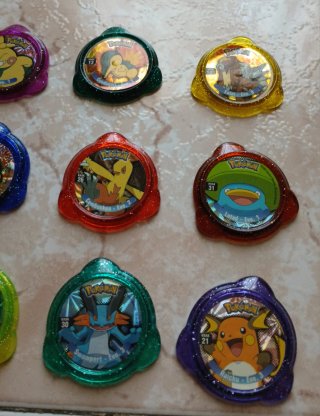 Tazos Pokémon "KRAKS"