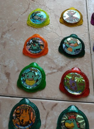 Tazos Pokémon "KRAKS"