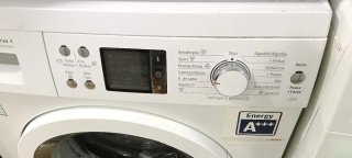 LAVADORA CARGA FRONTAL BOSCH 8 KG A+++