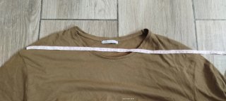 Jersey Zara Talla L Entallado Verde Oliva
