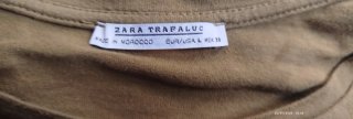 Jersey Zara Talla L Entallado Verde Oliva