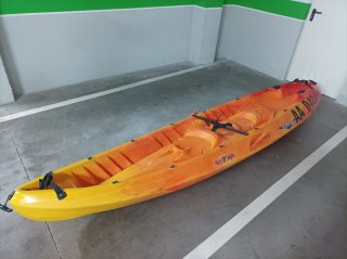 Kayak Ocean Dúo Amarillo/Naranja