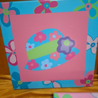 Conjunto 3 Cuadros Decorativos Infantiles