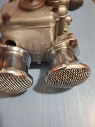 Carburador Weber 40 con colector Seat 124