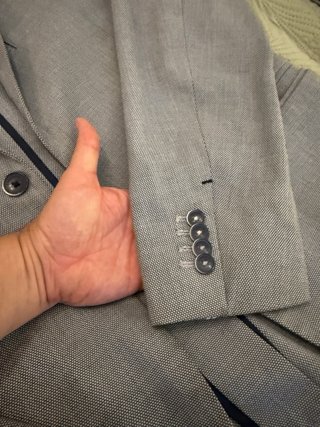 Traje Zara Hombre Talla M Azul
