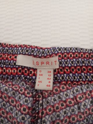 Pantalón fluido Esprit estampado