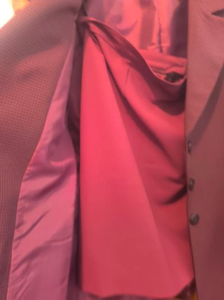 Traje Jota-E chaqueta y falda morado Talla 46