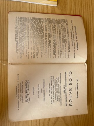 Libro ojos sanos