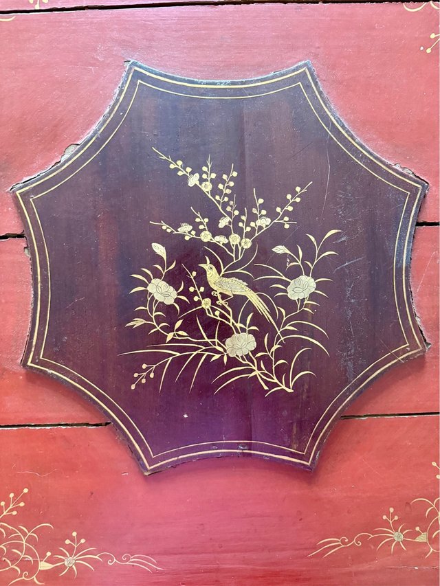 Mantonera S XIX Chinoiserie Manton de Manila
