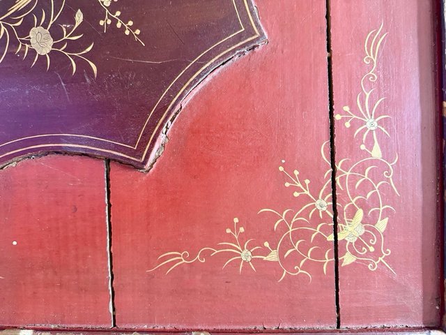 Mantonera S XIX Chinoiserie Manton de Manila