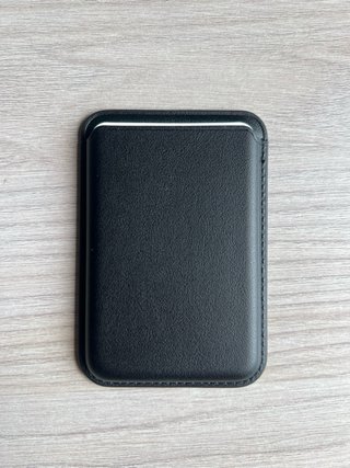 Portafoglio Magsafe Pelle - Nero, Arancione, Verde