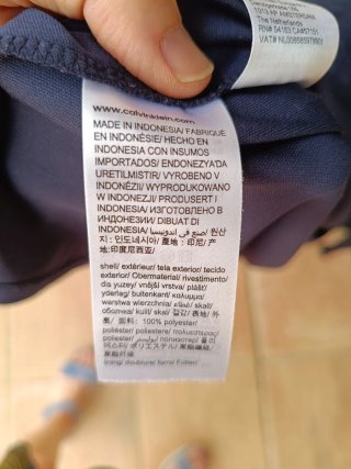Vestido Verano Azul Calvin Klein
