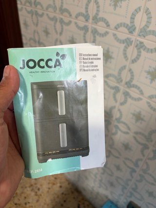 Freidora de aire JOCCA poco usada