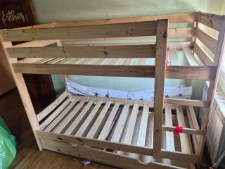 Litera de madera