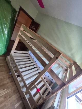 Litera de madera