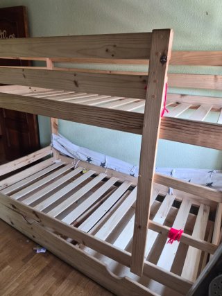 Litera de madera