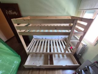 Litera de madera