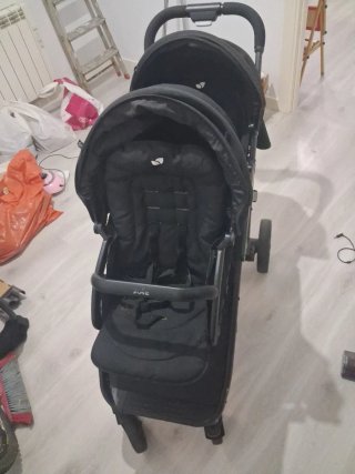 Carro gemelar Joie negro