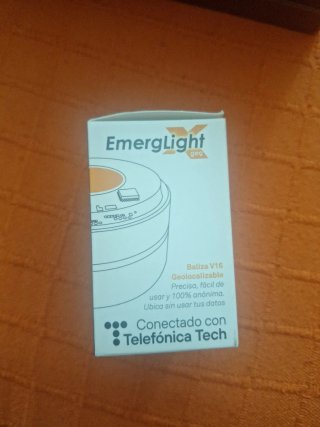 Baliza V16 EmergLight Geolocalizable Nueva