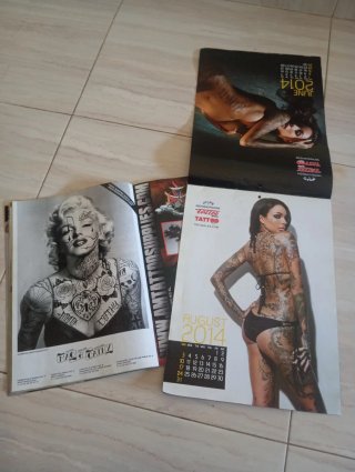 Revista Tattoo Energy 65 + Calendario 2014