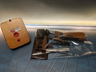 9 items, artículos vintage, coleccionismo