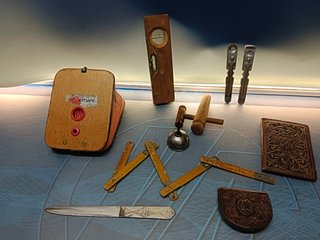 9 items, artículos vintage, coleccionismo