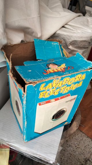 Lavadora de Juguete Antigua Superautomatica JUYCO