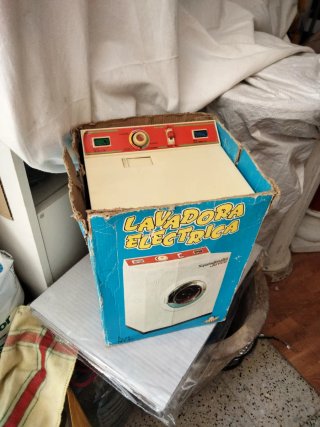 Lavadora de Juguete Antigua Superautomatica JUYCO