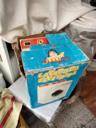 Lavadora de Juguete Antigua Superautomatica JUYCO