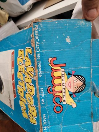 Lavadora de Juguete Antigua Superautomatica JUYCO
