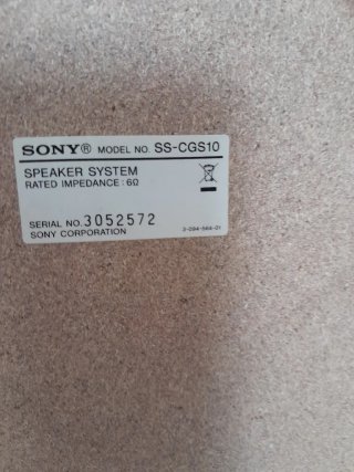 Minicadena Sony (sólo radio FM)