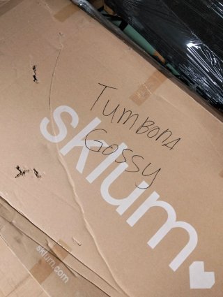 Sklum Tumbona Jardín Bambú Reclinable 200 cm
