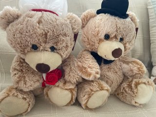 Peluches Pareja Novios Boda