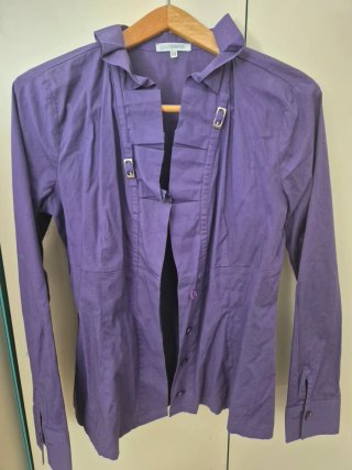Camicia NARACAMICIE viola taglia M