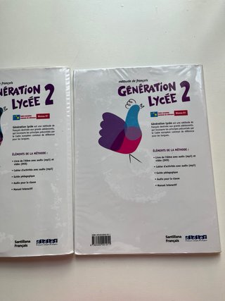 Libros de Francés 1º Bachillerato B1 SANTILLANA