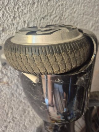 Hoverboard con asiento y ruedas