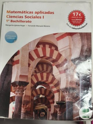 MATEMÁTICAS APLICADAS A LAS CIENCIAS SOCIALES I