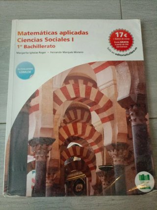 MATEMÁTICAS APLICADAS A LAS CIENCIAS SOCIALES I