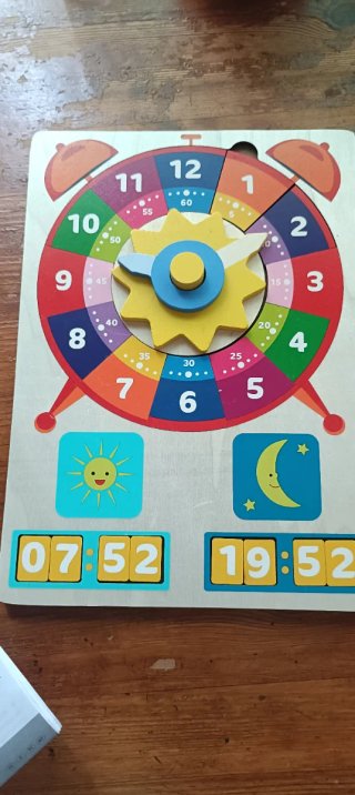 Puzzle Playtive El Reloj 87 Piezas