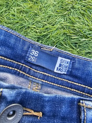 Lote 2 pantalones vaqueros mujer