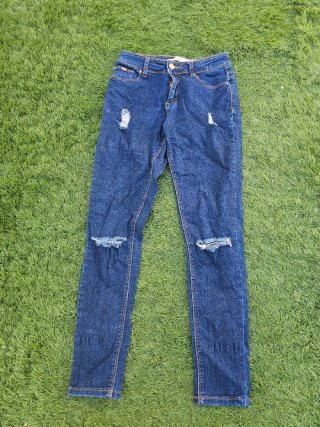 Lote 2 pantalones vaqueros mujer